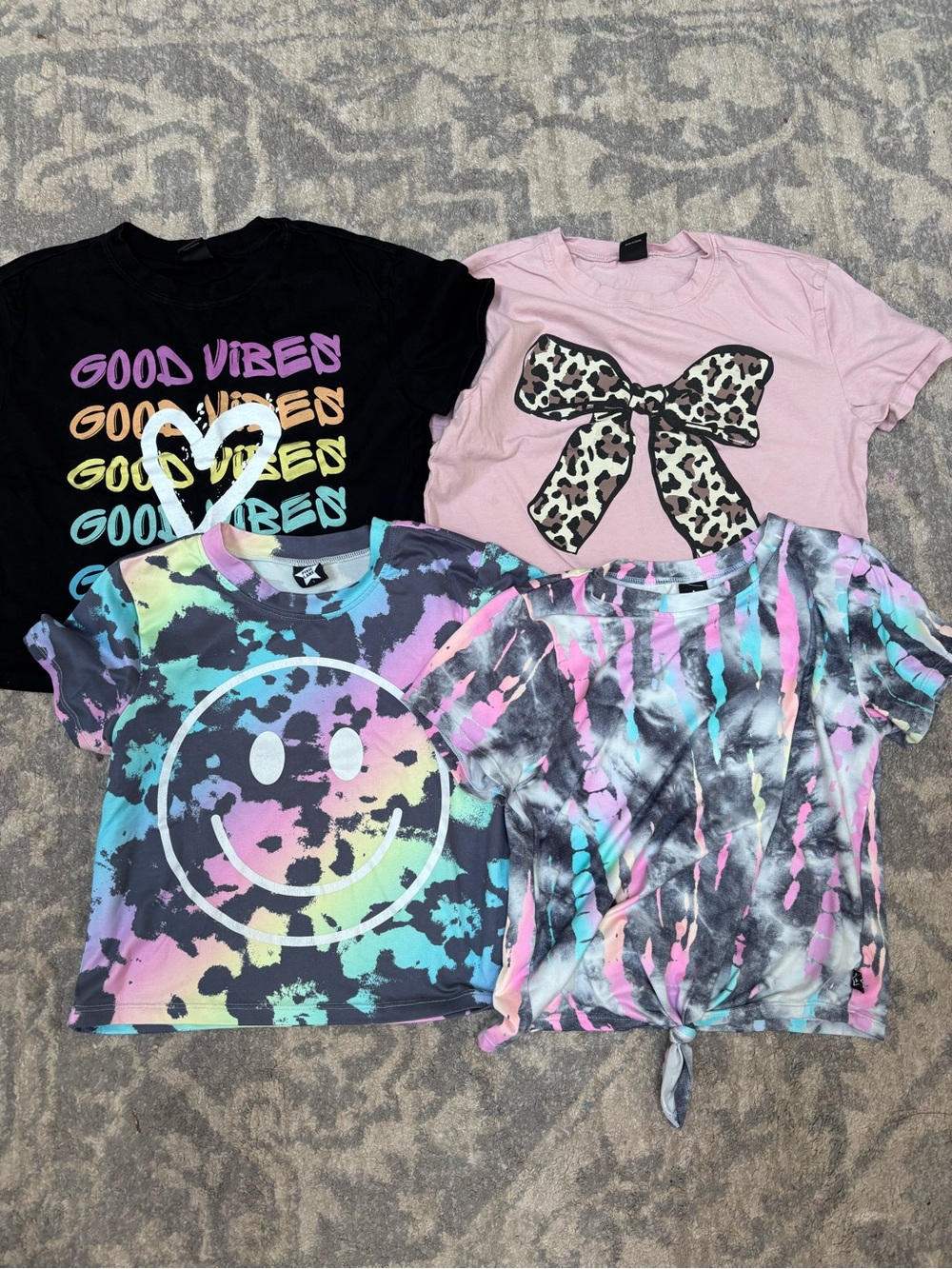 Set of Four Pixie Lane Shirts - Size 7
